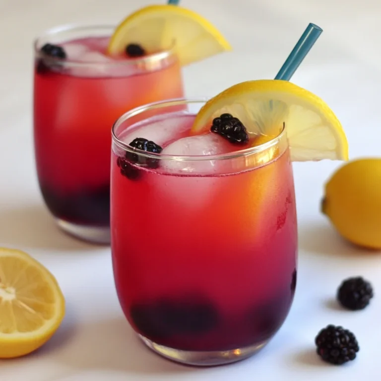 Blackberry Lemonade Recipe