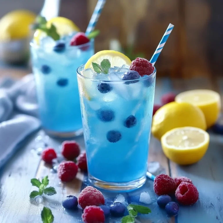 Blue Raspberry Lemonade