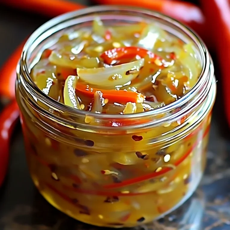 Pickled Pepper and Onion Relish