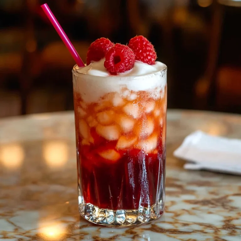 Raspberry Dream Dirty Soda