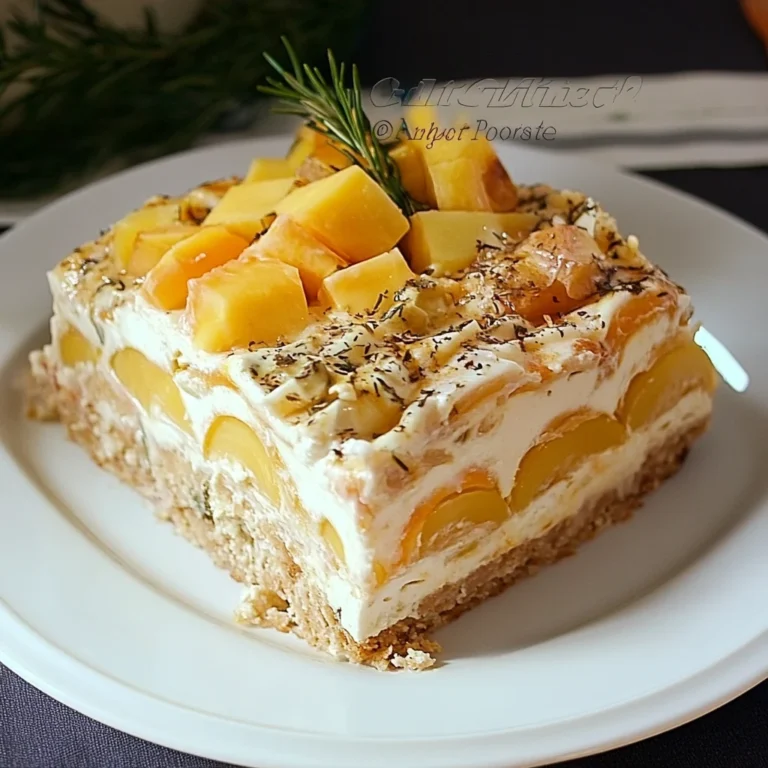 No-Bake Pineapple Cream Dessert