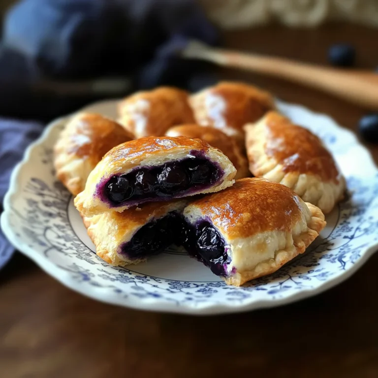 Irresistibly Easy Blueberry Pie Bombs