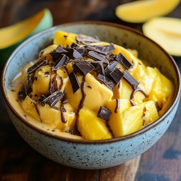 Juicy Mango Ice Cream