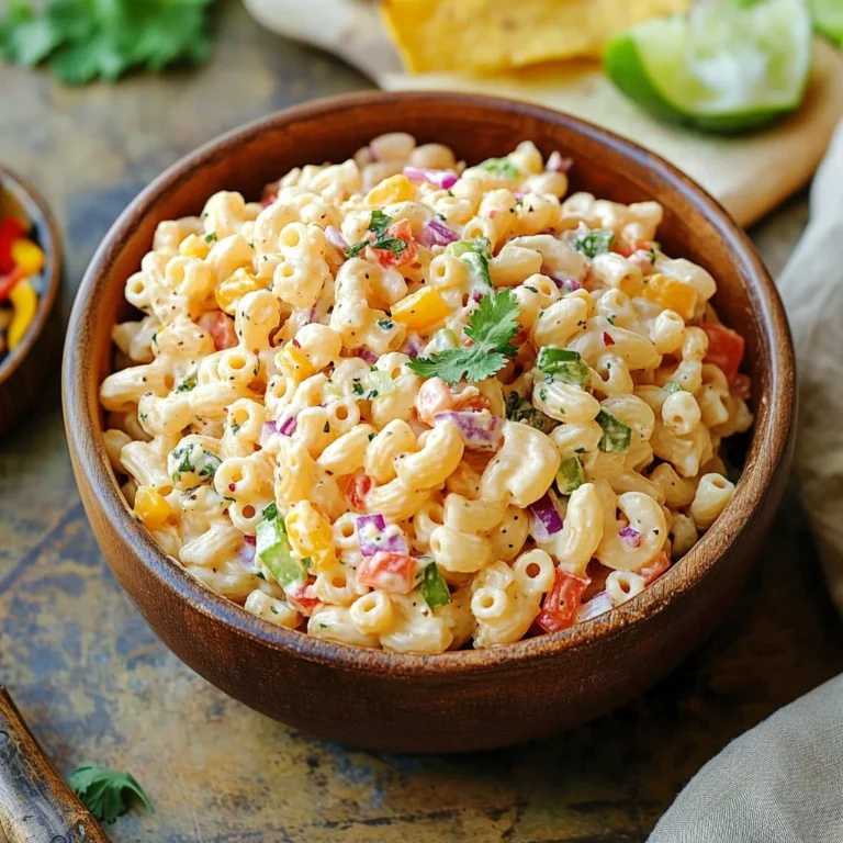 Spicy Mexican Macaroni Salad Recipe