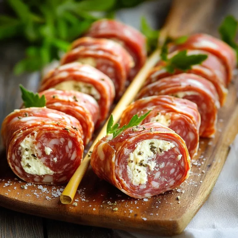 Salami Roll-Ups