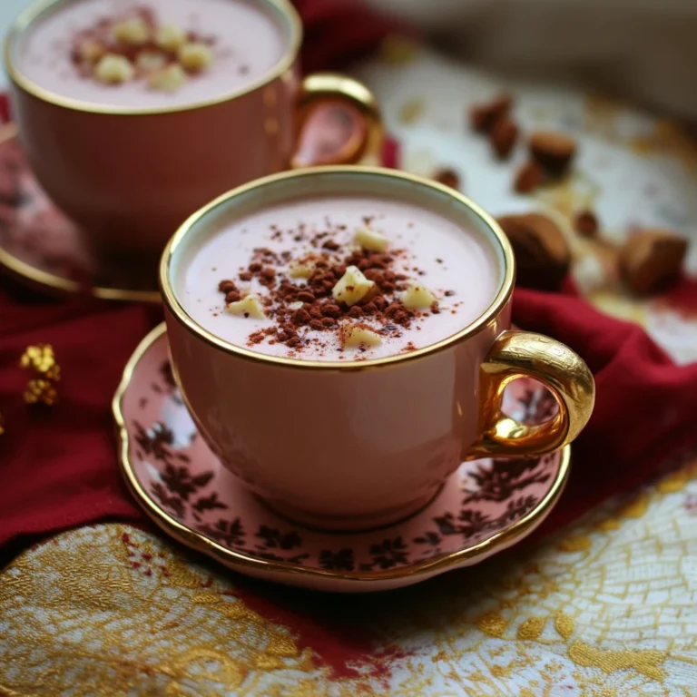 Traditional Kashmiri Pink Chai