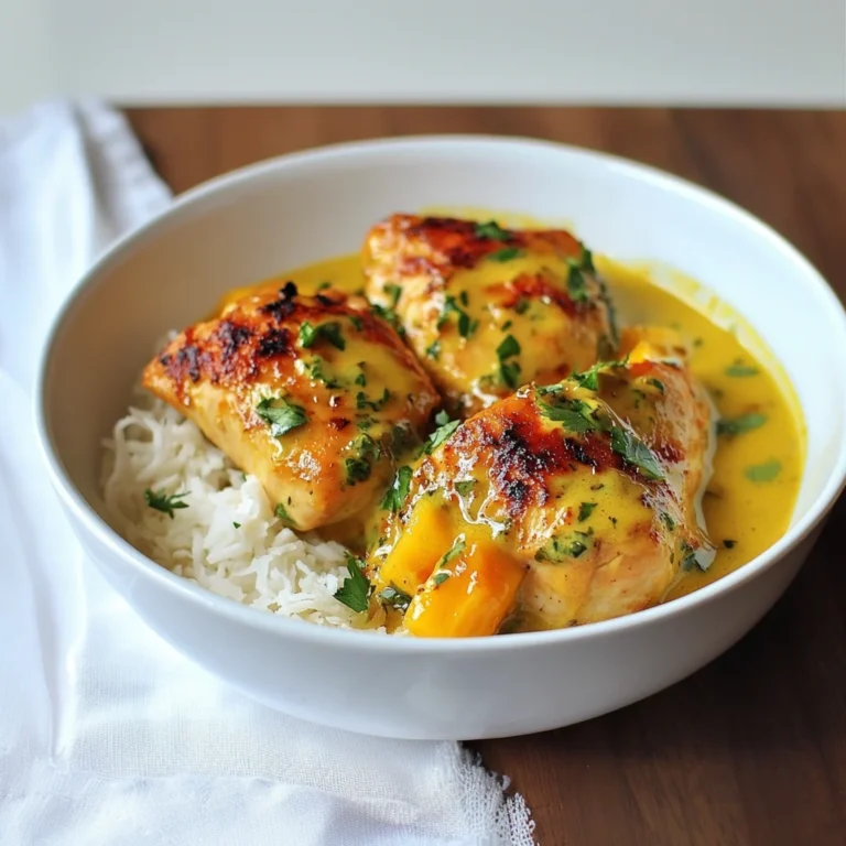 Coconut Mango Chicken