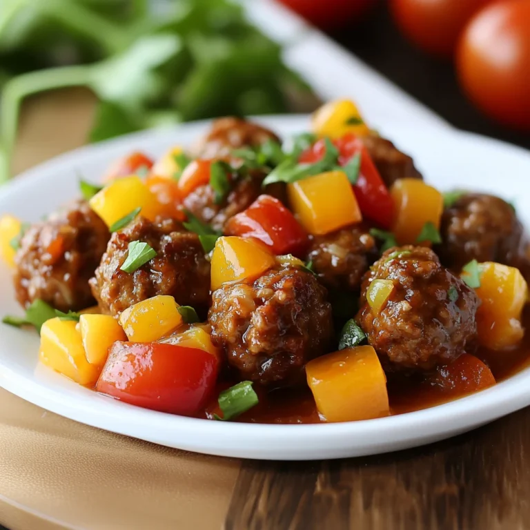 Hawaiian Meatballs